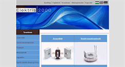Desktop Screenshot of elektris.hu